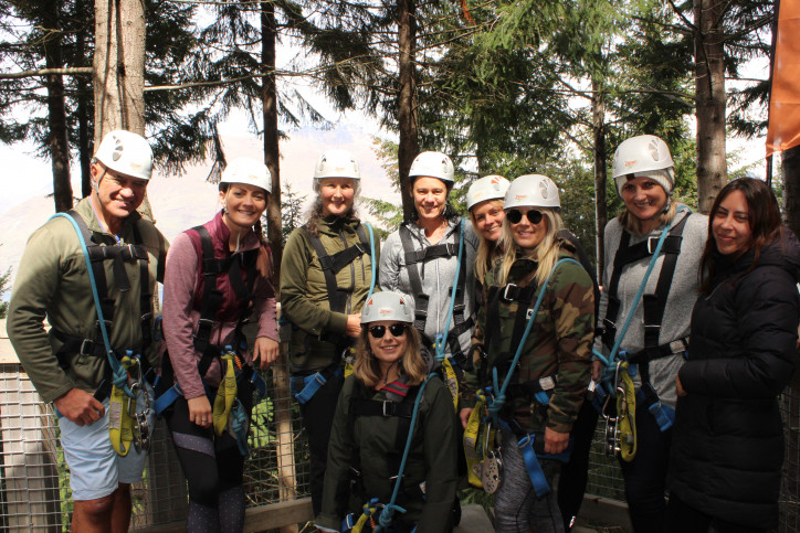 Ziptrek Ecotours raise a record breaking amount for local charity
