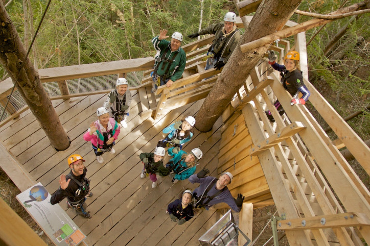 Try the World’s Steepest Zipline at Ziptrek Ecotours