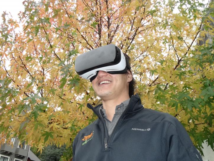 Zipline company early adopter of virtual reality video technology